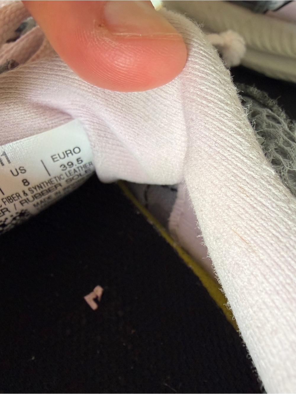 ASICS Gel-Contend 7 Gray & Pink Women’s Running Sneakers - Picture 2 of 3